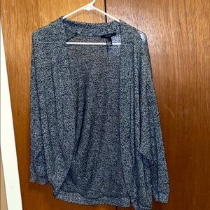 Forever 21 Black/White Cardigan
